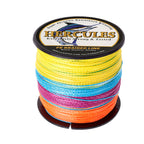 HERCULES 100M-2000M Multicolor 6lb-100lb PE Braided Fishing Line 4 Strands HERCULES