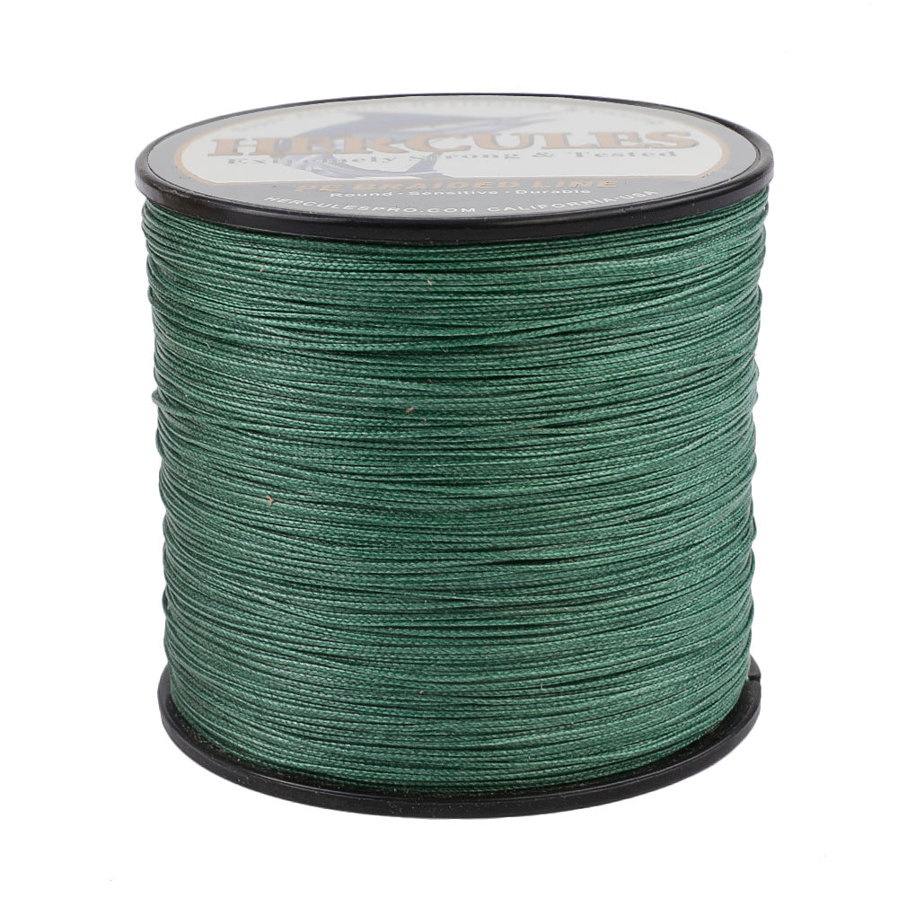 HERCULES 100M-2000M Green 10lb-300lb PE Braided Fishing Line 8 Strands HERCULES
