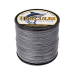 HERCULES 100M-2000M Grey 6lb-100lb PE Braided Fishing Line 4 Strands HERCULES