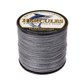 HERCULES 100M-2000M Grey 6lb-100lb PE Braided Fishing Line 4 Strands HERCULES