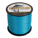 HERCULES 100M-2000M Blue 10lb-300lb PE Braided Fishing Line 8 Strands HERCULES