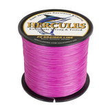 HERCULES 100M-2000M Pink 10lb-300lb PE Braided Fishing Line 8 Strands HERCULES