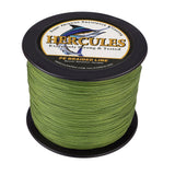 HERCULES 100M-2000M Army Green 10lb-300lb PE Braided Fishing Line 8 Strands HERCULES