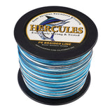 HERCULES 100M-2000M Camo Blue 10lb-300lb PE Braided Fishing Line 8 Strands HERCULES
