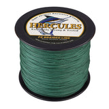 HERCULES 100M-2000M Green 10lb-300lb PE Braided Fishing Line 8 Strands HERCULES