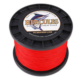 HERCULES 100M-2000M Red 10lb-300lb PE Braided Fishing Line 8 Strands HERCULES