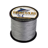 HERCULES 100M-2000M Grey 6lb-100lb PE Braided Fishing Line 4 Strands HERCULES