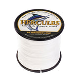 HERCULES 100M-2000M White 6lb-100lb PE Braided Fishing Line 4 Strands HERCULES