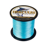 HERCULES 100M-2000M Blue 6lb-100lb PE Braided Fishing Line 4 Strands HERCULES