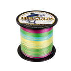 HERCULES 100M-2000M Multicolor 6lb-100lb PE Braided Fishing Line 4 Strands HERCULES