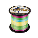 HERCULES 100M-2000M Multicolor 6lb-100lb PE Braided Fishing Line 4 Strands HERCULES