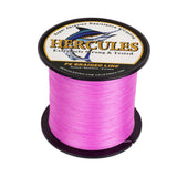 HERCULES 100M-2000M Pink 6lb-100lb PE Braided Fishing Line 4 Strands HERCULES