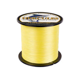 HERCULES 100M-2000M Yellow 6lb-100lb PE Braided Fishing Line 4 Strands HERCULES