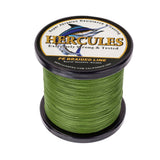 HERCULES 100M-2000M Army Green 6lb-100lb PE Braided Fishing Line 4 Strands HERCULES