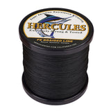 HERCULES 100M-2000M Black 10lb-300lb PE Braided Fishing Line 8 Strands HERCULES