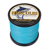 HERCULES 100M-2000M Blue 10lb-300lb PE Braided Fishing Line 8 Strands HERCULES