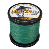 HERCULES 100M-2000M Green 10lb-300lb PE Braided Fishing Line 8 Strands HERCULES