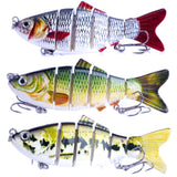 HERCULES Multi Jointed Swimbaits Fishing Lures 6-Jointed Baits HERCULES