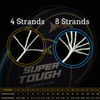 HERCULES SUPER TOUGH Black Braided Fishing Line HERCULES