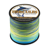 100M 109Yds Aqua Camo 6lb-100lb HERCULES PE Braid Fishing Line 4 Strands HERCULES
