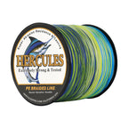 100M 109Yds Aqua Camo 6lb-100lb HERCULES PE Braid Fishing Line 4 Strands HERCULES