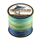 HERCULES 100M-2000M Aqua Camo 10lb-300lb PE Braid Fishing Line 8 Strands HERCULES