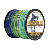 HERCULES 100M-2000M Aqua Camo 10lb-300lb PE Braid Fishing Line 8 Strands HERCULES