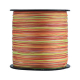HERCULES 100M-2000M Fire Color 10lb-300lb PE Braid Fishing Line 8 Strands HERCULES