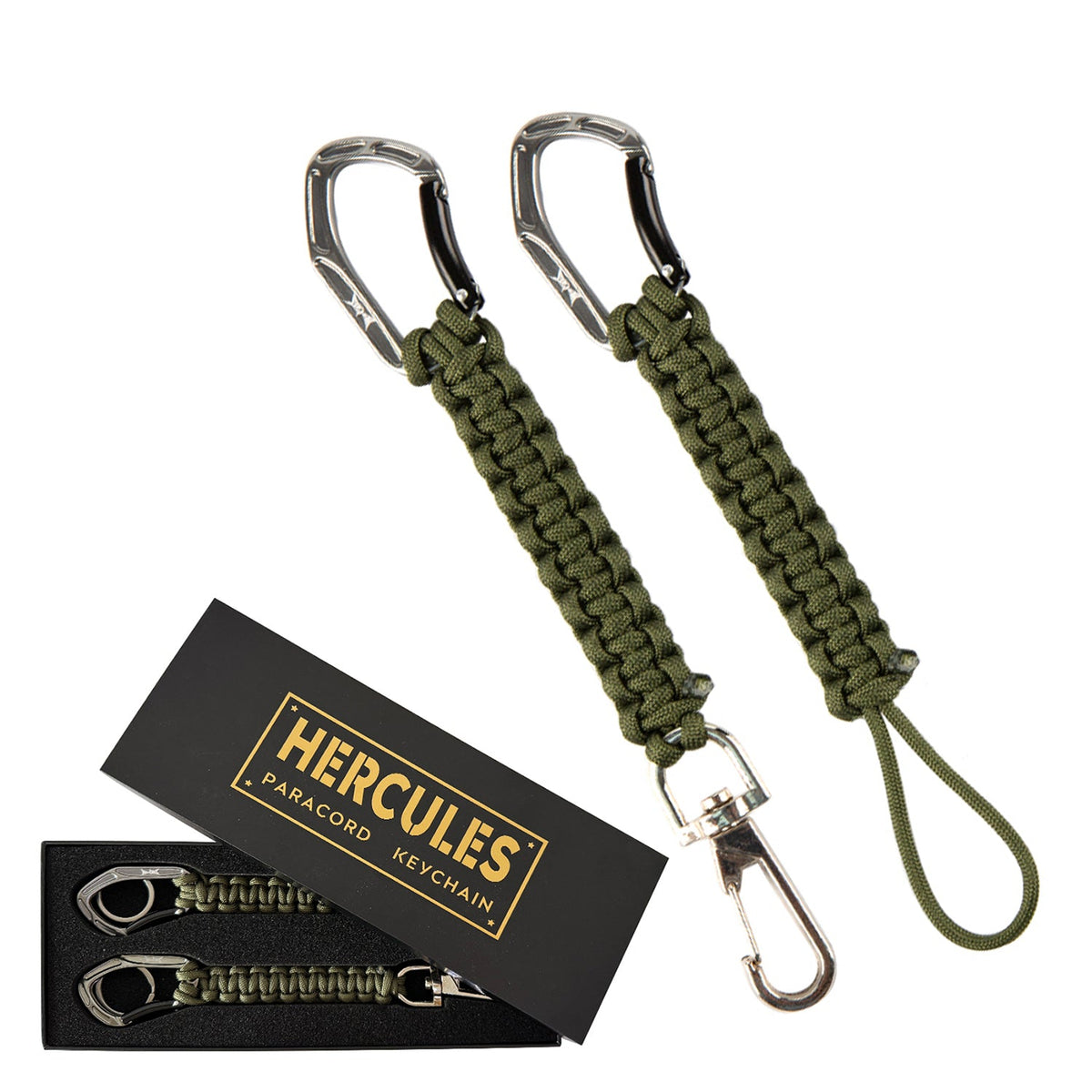 HERCULES Paracord Keychain Set HERCULES