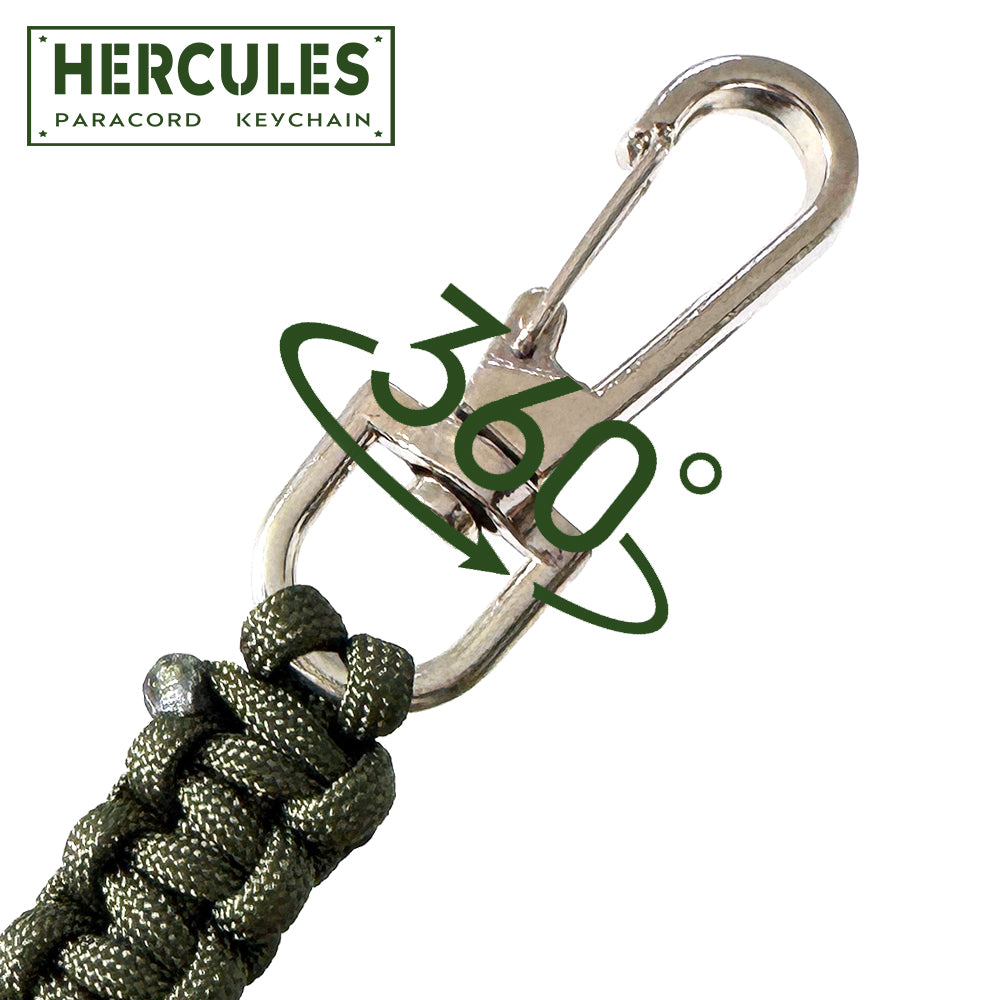 HERCULES Paracord Keychain Set HERCULES