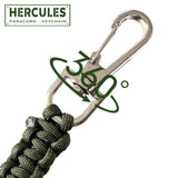 HERCULES Paracord Keychain Set HERCULES