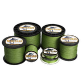 HERCULES 100M-2000M Army Green 6lb-100lb PE Braided Fishing Line 4 Strands HERCULES