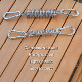 Stainless Steel Tent Spring Clips with Gourd Hooks HERCULES