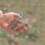 Stainless Steel Tent Spring Clips with Gourd Hooks HERCULES