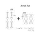Stainless Steel Tent Spring Clips with Gourd Hooks HERCULES