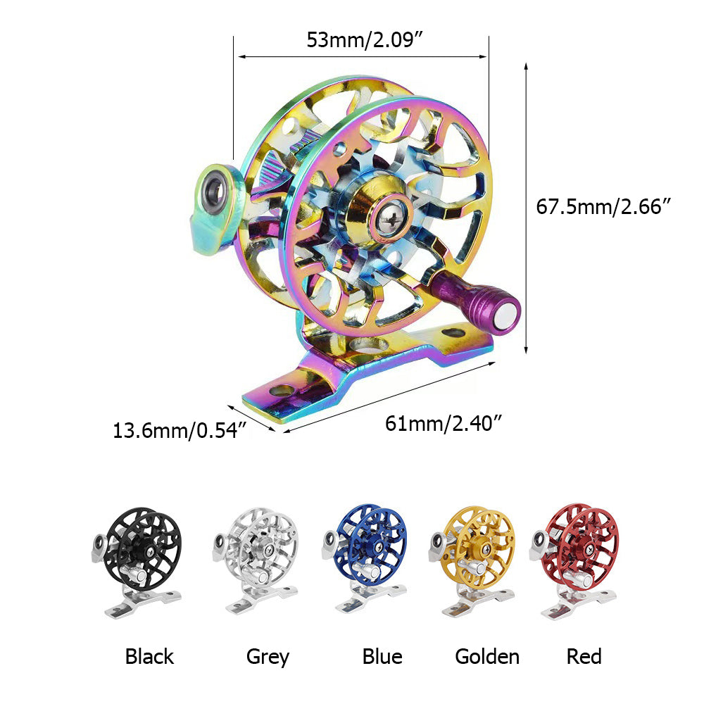 Aluminum Alloy Ice Fishing Reel HERCULES