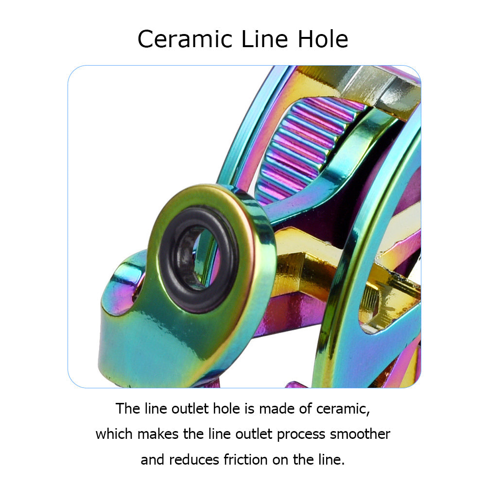 Aluminum Alloy Ice Fishing Reel HERCULES