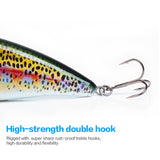 HERCULES 9.5CM Popper Lures Fishing Baits Pack of 7pcs HERCULES