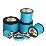 HERCULES 100M-2000M Blue 6lb-100lb PE Braided Fishing Line 4 Strands HERCULES