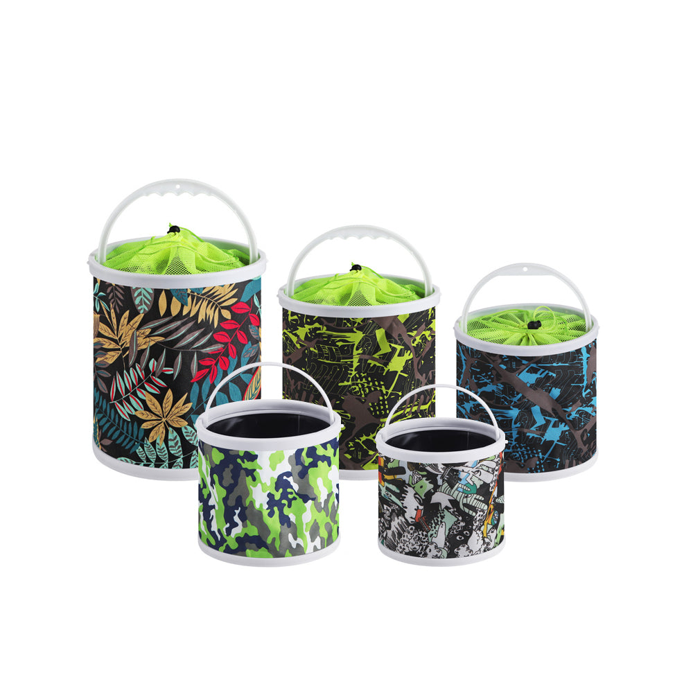 Collapsible Canvas Fishing Bucket Water Bucket HERCULES