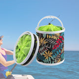 Collapsible Canvas Fishing Bucket Water Bucket HERCULES