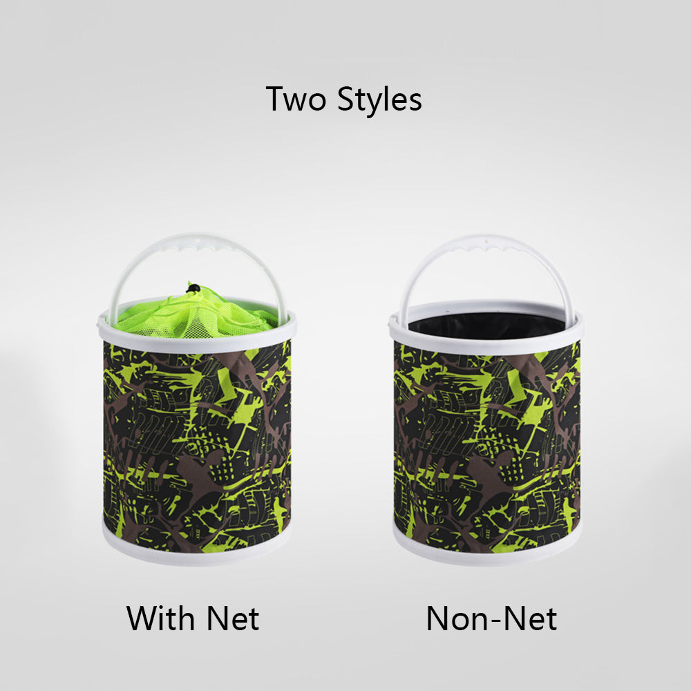 Collapsible Canvas Fishing Bucket Water Bucket HERCULES
