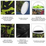 Collapsible Canvas Fishing Bucket Water Bucket HERCULES