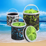 Collapsible Canvas Fishing Bucket Water Bucket HERCULES