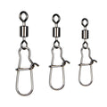 High-Strength Swivel with B-shaped Pin for Fishing, Pack of 20pcs HERCULES