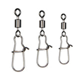 High-Strength Swivel with B-shaped Pin for Fishing, Pack of 20pcs