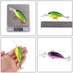 HERCULES 4" Crankbait Shallow Diving Fishing Lures HERCULES