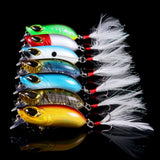 HERCULES 2.36" Crank Baits with Feather Tail HERCULES