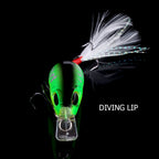 HERCULES 2.36" Crank Baits with Feather Tail HERCULES