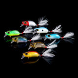 HERCULES 2.36" Crank Baits with Feather Tail HERCULES